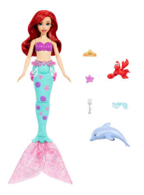 Disney Princesa Ariel Delfín y Sebastián1