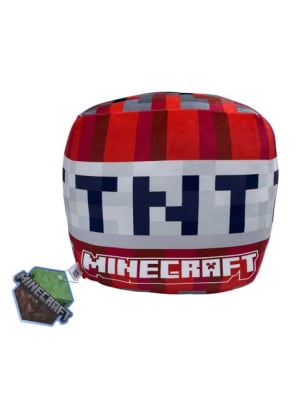 PELUCHE MINECRAFT CUBO TNT2