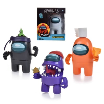 AMONG US FIGURAS DE 12 CMS Y 3 ACCESORIOS SURTIDO AMONG US FIGURAS DE 12 CMS Y 3 ACCESORIOS SURTIDO