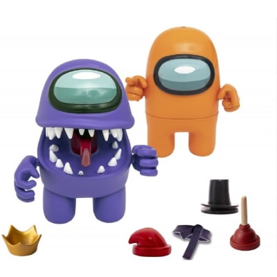 AMONG US PACK 2 FIGURAS DE 12 CMS Y 7 ACCESORIOS SURTIDO AMONG US PACK 2 FIGURAS DE 12 CMS Y 7 ACCESORIOS SURTIDO