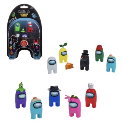 AMONG US PACK 5 FIGURAS DE 5 CMS Y 3 ACCESORIOS SURTIDO AMONG US PACK 5 FIGURAS DE 5 CMS Y 3 ACCESORIOS SURTIDO