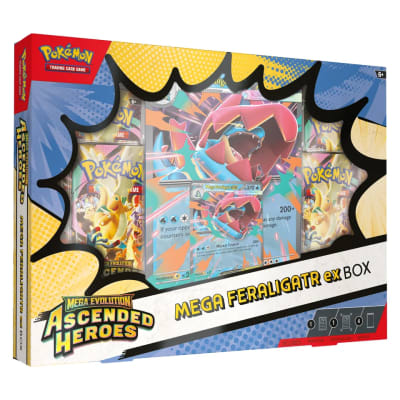 Pokemon TCG Mega Evolution - Ascended Heroes Mega ex Box Inglés1
