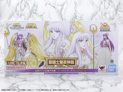 BANDAI SAINT CLOTH MYTH EX GODDESS ATHENA Y SAORI KIDO PREMIUM SET USA1