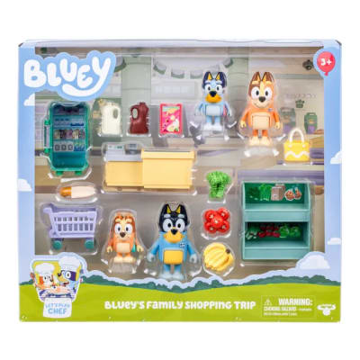 BLUEY S13 LETS PLAY CHEF FAMILY SHOPPING TRIP MULTI PACK EXCLUSIVE1