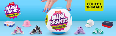 BOLA MINI BRANDS CON 5 SORPRESAS SERIE SNEAKERS DE ZURU 774921