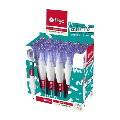SET 1 CORRECTOR LIQUIDO CORRECT 012 - FILGO1