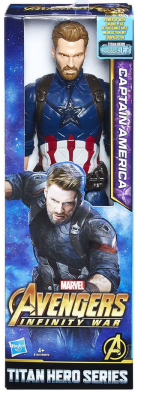 AVENGERS TITAN HERO CAPITAN AMERICA 30 CM INFINITY WAR AVENGERS TITAN HERO CAPITAN AMERICA 30 CM INFINITY WAR