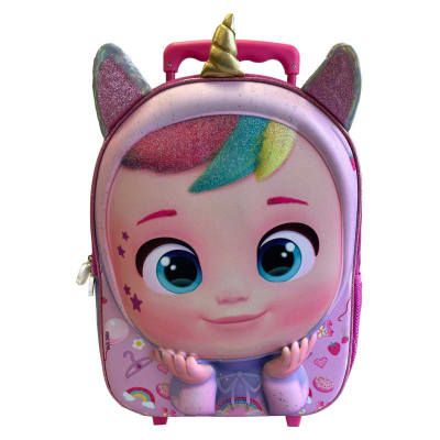 CRY BABIES MOCHILA CON RUEDAS 3D DREAMY CON OREJAS2