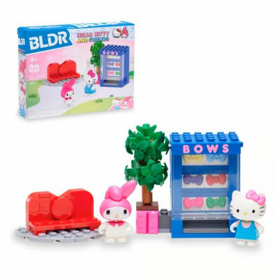 HELLO KITTY SET CONSTRUCCION CON MOÑOS 145 PCS1
