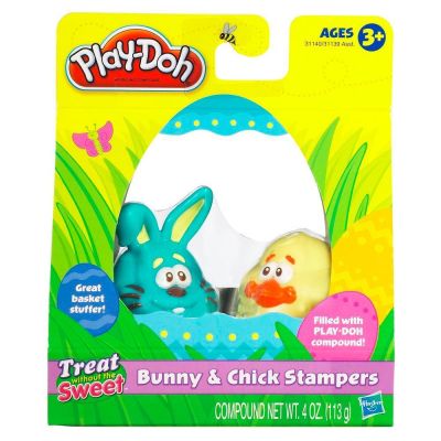 PLAYDOH SELLOS DE CONEJO Y POLLITO1