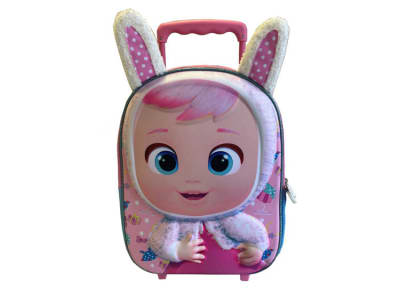 CRY BABIES MOCHILA CON RUEDAS 3D CONEY CON OREJAS1