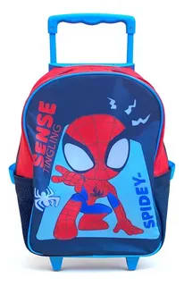 MOCHILA ECONOMICA CON RUEDAS 14 SPIDEY1
