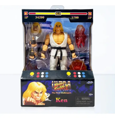 FIGURA STREET FIGHTHER KEN 15CM PLAYER 21