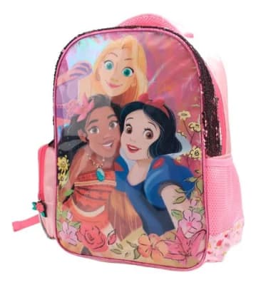MOCHILA INFANTIL PRINCESAS LENTEJUELAS1