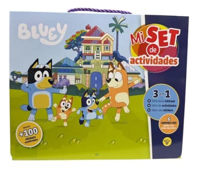 SET 3 LIBROS ACTIVIDADES - BLUEY1