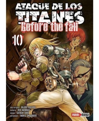 PANINI MANGA ATAQUE DE LOS TITANES BEFORE THE FALL N. 101