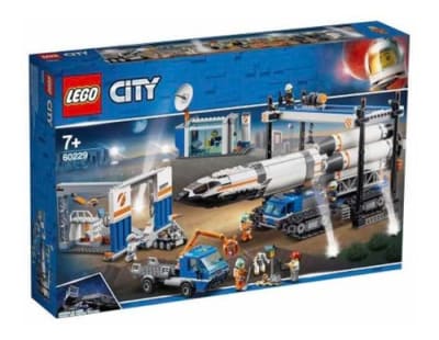 LEGO CITY ENSAMBLAJE  Y TRANSPORTE DEL COHETE 2