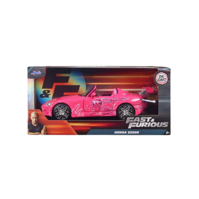 JADA TOYS FAST AND FURIOUS HONDA S2000 PINK1