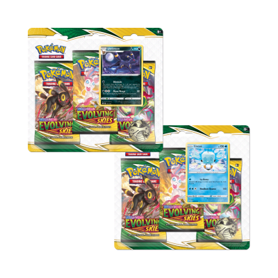 SWSH7 Evolving Skies 3 Pack Blister ingles JEPKM6201