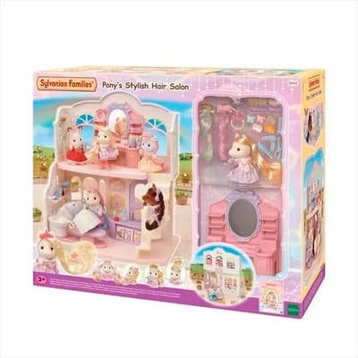 SYLVANIAN FAMILIES SALON DE BELLEZA DE LOS PONY2