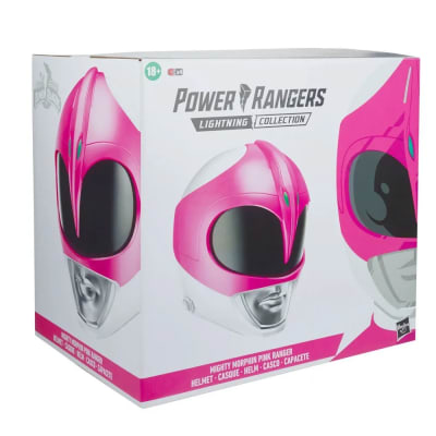 POWER RANGERS LIGHTNING COLLECTION CASCO ELECTRÓNICO ROSA2