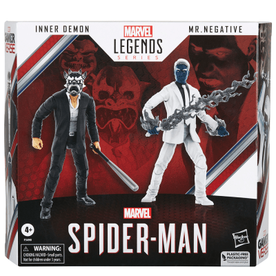 MARVEL LEGENDS SPIDERMAN - INNER DEMON & MR. NEGATIVE2
