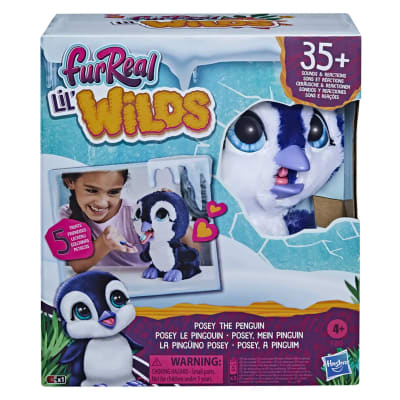 FURREAL LIL WILDS PINGUINO POSEY2