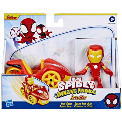 SPIDEY Y SUS AMIGOS IRON MAN VEHÍCULO Y FIGURA2