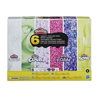 PLAY-DOH MUNDO DE TEXTURAS 6 VARIETY TEXTURE PACK2