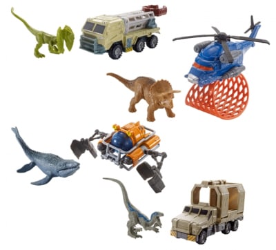 MATCHBOX JURASSIC WORLD DINO TRANSPORTERS SURTIDO MATCHBOX JURASSIC WORLD DINO TRANSPORTERS SURTIDO