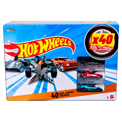 HOT WHEELS VEHÍCULO DE JUGUETE PAQUETE SORPRESA DE 40 AUTOS1