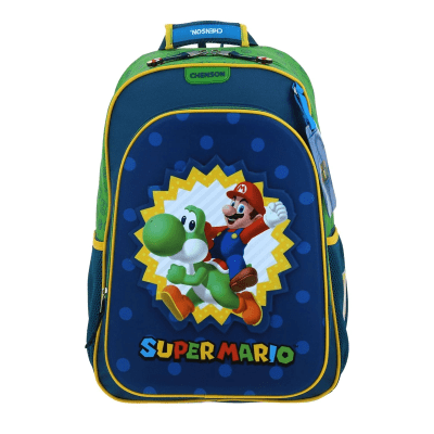 MOCHILA GRANDE SUPER MARIO YOSHI1