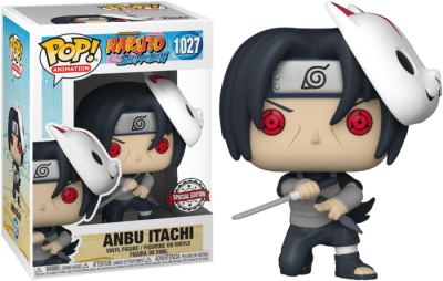FUNKO POP ANIMATION: NARUTO SHIPPUDEN - ANBU ITACHI WITH MASK (HUNTING CHASE)1