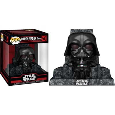 Pop! Star Wars Deluxe - Obi-Wan Kenobi - Darth Vader On Throne1