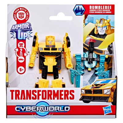 TRANSFORMERS  CYBERWORLD ARMORED CYBER CHANGERS AS1