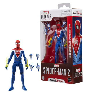 MARVEL LEGENDS FIGURA MILES MORALES UNGRADED SUIT STULE1