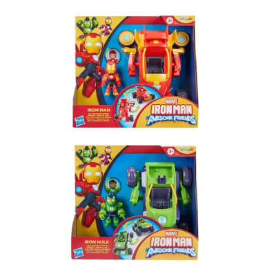 IRON MAN Y SUS INCREIBLES AMIGOS TRAJE MECANICO Y VEHICULO SURTIDO2
