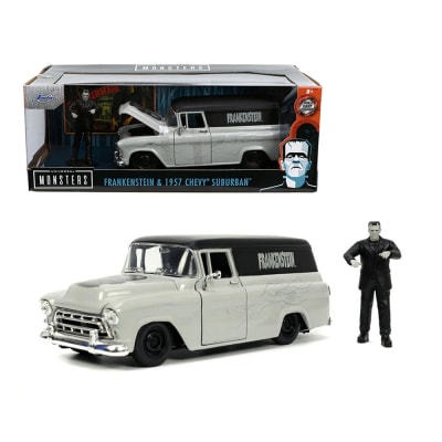 VEHICULO  1957 CHEVROLET SUBURBAN W/FRANKENSTEIN FIGURE 1 241