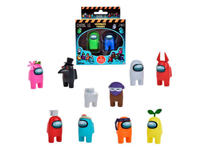 AMONG US PACK 2 FIGURAS DE 5 CMS SURTIDO AMONG US PACK 2 FIGURAS DE 5 CMS SURTIDO