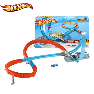 HOT WHEELS PISTA CIRCUITO EN 8 1