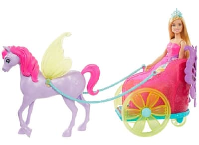 BARBIE DREAMTOPIA PRINCESA CARRUAJE BARBIE DREAMTOPIA PRINCESA CARRUAJE