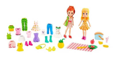 POLLY POCKET & LILA PACK DE MODA PICNIC PRETTY POLLY POCKET & LILA PACK DE MODA PICNIC PRETTY