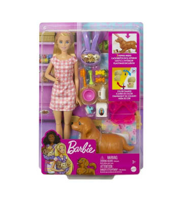 BARBIE CACHORROS RECIÉN NACIDOS BARBIE CACHORROS RECIÉN NACIDOS