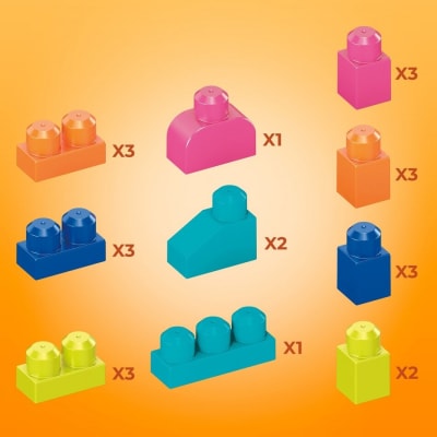 MEGA BLOKS LLAMA 25 BLOQUES MEGA BLOKS LLAMA 25 BLOQUES
