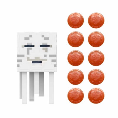 MINECRAFT GHAST CON BOLAS DE FUEGO MINECRAFT GHAST CON BOLAS DE FUEGO
