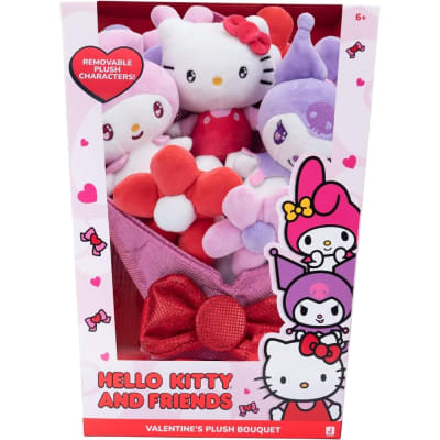 HELLO KITTY AND FRIENDS RAMO DE PELUCHE  SAN VALENTIN2