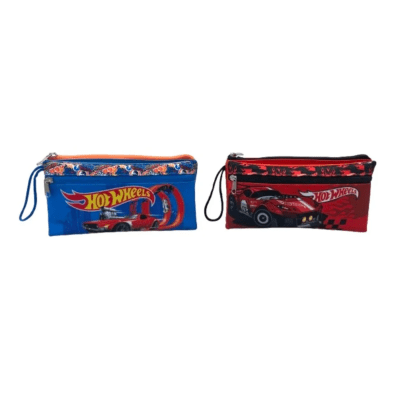 ESTUCHE DOBLE CIERRE HOT WHEELS 2 DISEÑOS1