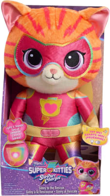 SuperKitties Ginny Superhero Sound Light Plush1