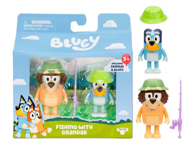 BLUEY PACK 2 FIGURAS PERSONAJES S111