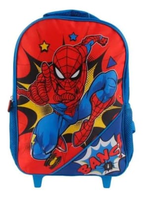 MOCHILA INFANTIL CON RUEDAS 15 SPIDERMAN 2 DISEÑOS2